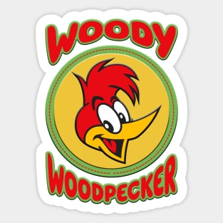 WOODY WOODPECKER BOOT Sticker